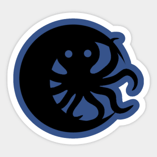 Lunar Octopus Sticker